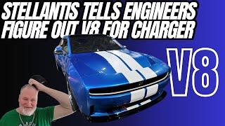 Stellantis Tells Engineers To Figure Out A V8 Option For Dodge Charger