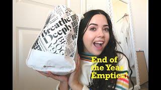 END OF THE YEAR BEAUTY EMPTIES! Renee-mas!