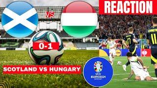 Scotland vs Hungary 0-1 Live Stream Euro 2024 Football Match Score Commentary Highlights Vivo Direct