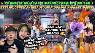 PRANK ACAKACAK TIMCODE PAKAI SET S1 SULTAN KETEMU CEWE CANTIK LAGI SAD AUTO GW GOMBALIN SAMPE BAPER