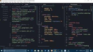 Working on Multiple Tabs in Sublime Text Editor Like CodePen | Sublime Split Screen Feature