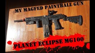 My Magfed Paintball Gun! [planet eclipse mg100] #magfed #paintball