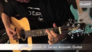 Sawtooth Beginner Acoustic Guitar Demonstration