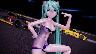 【MMD R-18】 (G)I-DLE - Queencard ◈ Racing Miku 2022 