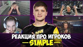 PRO PLAYERS REACT TO S1MPLE PLAYS