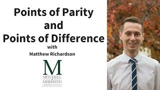 Points of Parity and Points of Difference