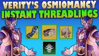Osmiomancy Gives Prismatic Grenade 100% Increase! And INFINITE Threadling Build  - The Final Shape