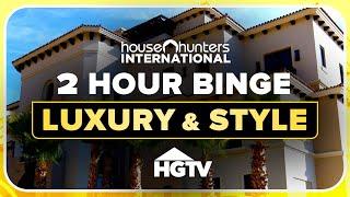 BINGE the Most Amazing Million-Dollar Houses Abroad! | House Hunters International | HGTV