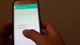 Samsung Galaxy S7: How to Decrypt SD Card