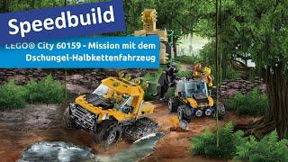 LEGO® City 60159 - Mission mit dem Dschungel-Halbkettenfahrzeug | Unboxing & Speedbuild