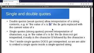 Bash references, brackets, and quotes