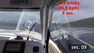 Beneteau Antares 8 OB with ETEC-G2 250 HO - no.5 - 37 knots