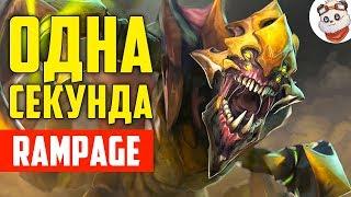 Dota 2 Rampage. РАМПАГА ЗА 1 СЕКУНДУ / САНД КИНГ