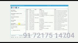 Social Email Extractor | Social Phone Extractor | Social Email and Phone Extractor Pro Tool