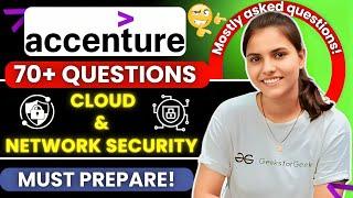 70+ Cloud & Network Security Questions Asked in Accenture #accenture_exam_questions #fresherhiring