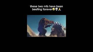 These two have been beefing forever | #edit #meme #godzillavskong #godzillaxkong #shorts