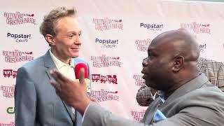 Clay Aiken interview at The 92nd Anniversary of the Hollywood Christmas Parade Supporting Marine Toy