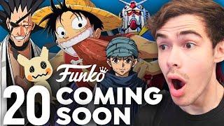 20 NEW Anime Funko Pops Coming Soon! (One Piece, Hunter X Hunter, Gundam, Pokemon, Bleach)