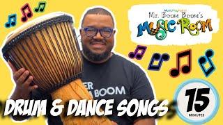 Playing the Djembe Drum with Mister Boom Boom | Movement Songs for Kids | Preschool Music Class