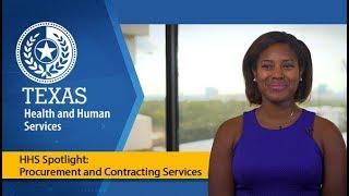 HHS Spotlight: Procurement and Contracting Services