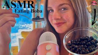 ASMR Eating Boba (Chewing Sounds) 