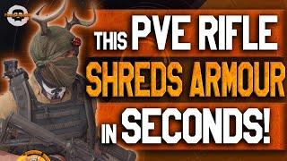 PVE RIFLE SHREDS ARMOUR IN SECONDS! 271%CHD! CLEAR CONTENT EASY! Division 2 -TU22 #thedivision2 #pve