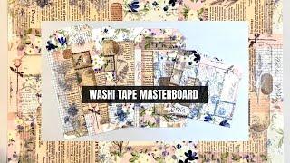 Washi Tape Masterboard & How To Use It