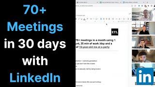 How I Booked 70+ Calls in 30 Days with LinkedIn