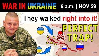 29 Nov: Ukrainians Find a Russian RADIO. Create a BRUTAL AMBUSH. | War in Ukraine Explained