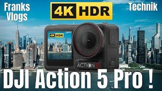 DJI Action 5 HLG 10 Bit in New York HDR getestet !  In HDR nur auf HLG fähigen Geräten !