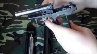 Разборка пневматического пистолета МП 654К "Байкал"