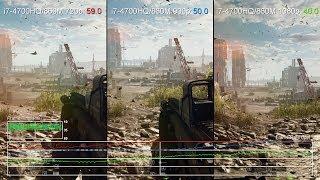 Battlefield 4: GeForce GTX 860M 720p vs 900p vs 1080p Frame-Rate Test