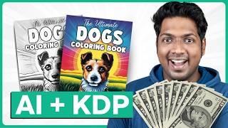 How to Create & Sell Kids' Coloring Books with AI | Earn Passive Income on Amazon