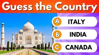 Guess the Country by Landmark Quiz | Easy, Medium, Hard
