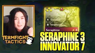 When You Accidentally Get Seraphine 3 and Innovator 7... | Hafu TFT Grandmaster