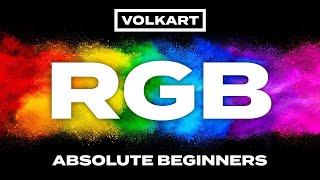 RGB and Additive Color Systems for ABSOLUTE BEGINNERS