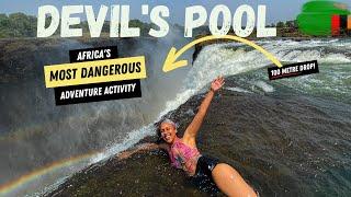 Heart-Stopping Adventure: Swim in Devil's Pool at Mosi-oa-Tunya  