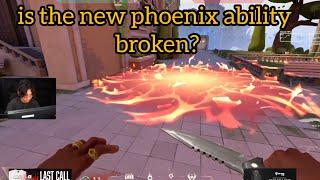 Tenz reacts to new Phoenix healing ability