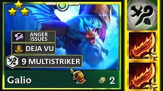 My LUCKIEST game EVER! ⭐⭐⭐ 9 Multistriker + Radiant Anger Issues Galio!