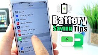 iOS Battery Saving Tips