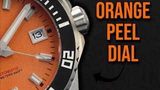 This Affordable Dive Watch Has One of the Best Orange Peel Dials