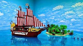 Bautechnik-Eskalation im Piratenschiff! - Lego Piraten Welt Teil 2.