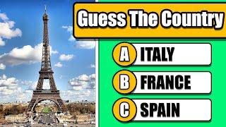 Guess The Country From It's Famous Place