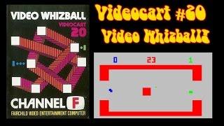 The Channel F Files VideoCart 20 Video Whizball Gameplay!