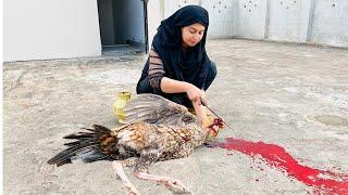 Special Iftar Program | How To Slaughter A Big Desi Murgha