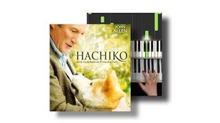 Hachiko (piano tutorial | sheet) как играть песню из фильма Хатико