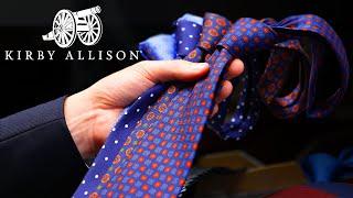 Ties: What are the Different Silks Used to Make Ties? | Kirby Allison