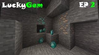  LuckyGem SMP EP2: Getting Resources!