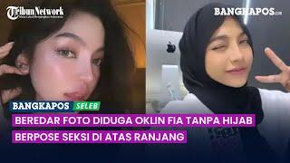 Beredar Foto Diduga Oklin Fia Tanpa Hijab Berpose di Atas Ranjang