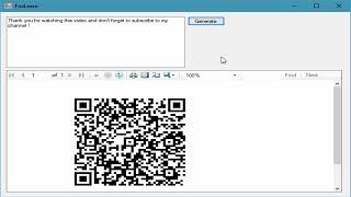 C# Tutorial - How to generate QR Code in RDLC Report | FoxLearn